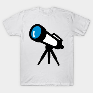 Telescope Emoticon T-Shirt